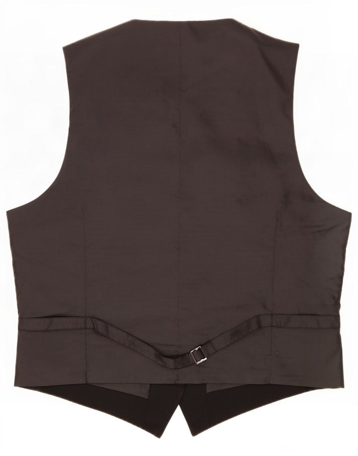 Colete masculino Marks & Spencer grande poliéster preto