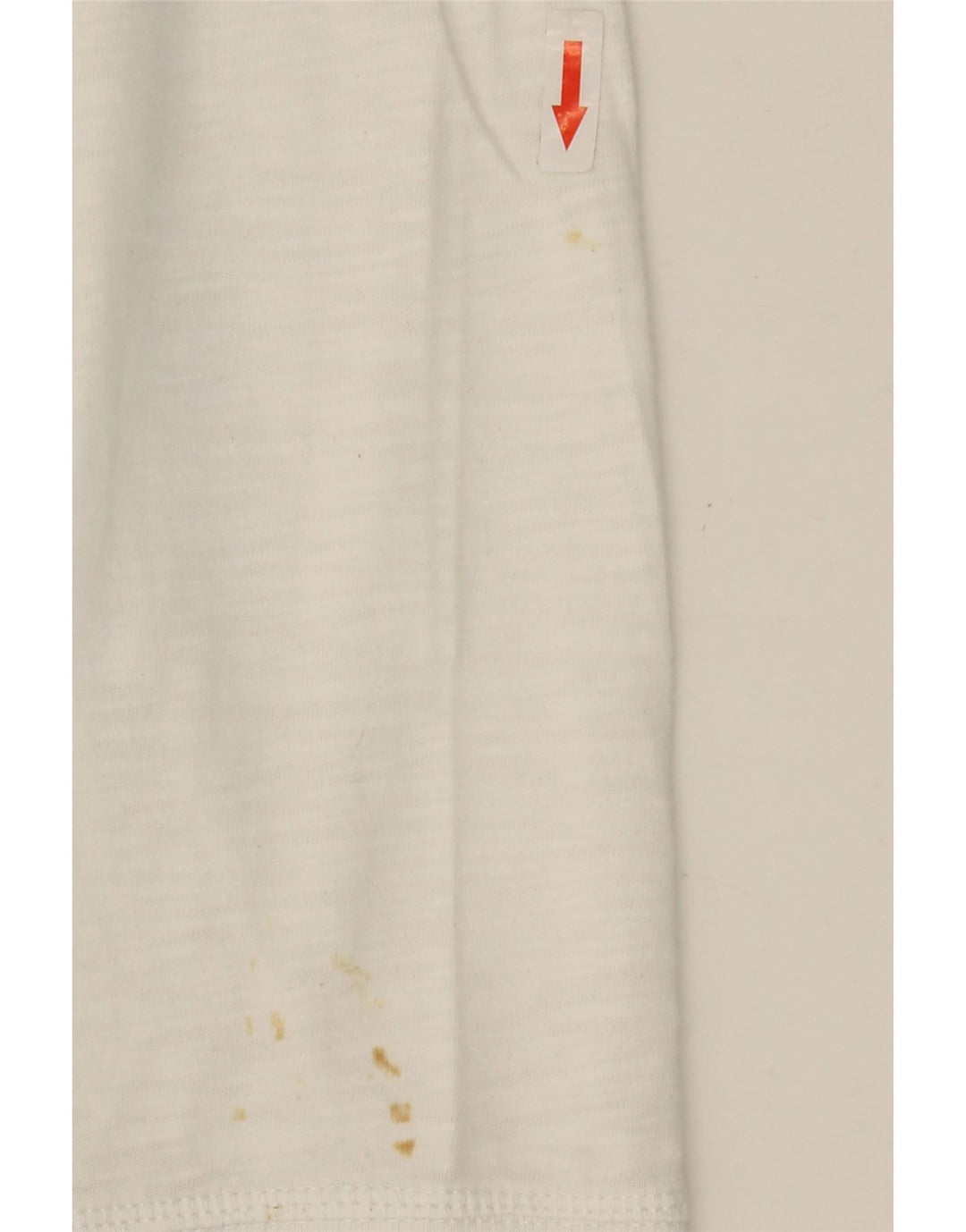 Tommy Hilfiger Mens Top Manga Longa XL Algodão Branco