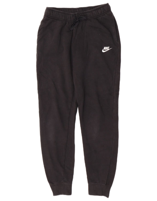 Nike Mens Treino Calças Joggers Pequeno Algodão Preto