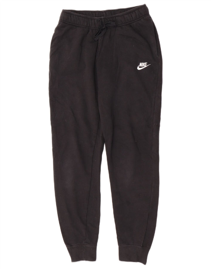 Nike Mens Treino Calças Joggers Pequeno Algodão Preto