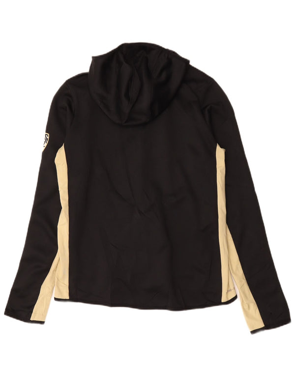 Suéter feminino Nike Colorado Zip com capuz UK 14 médio preto colorblock