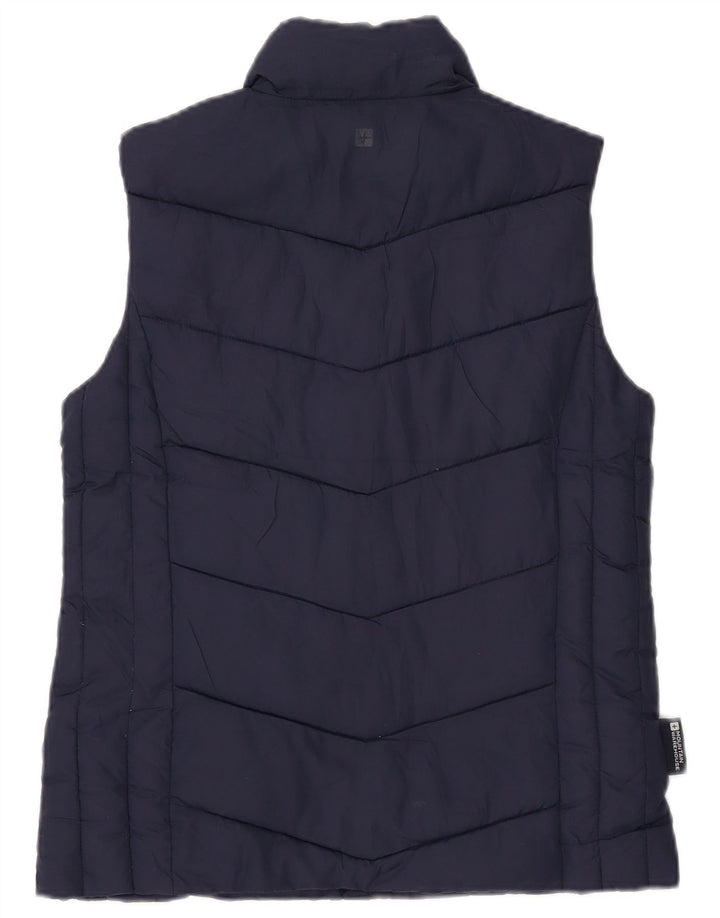 Mountain Warehouse Womens acolchoado Gilet UK 10 pequeno poliéster azul marinho
