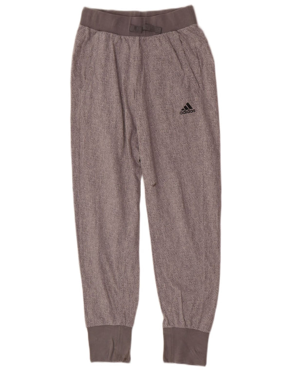 Adidas Meninas Calças de Treino Joggers 13-14 Anos Cinza Manchado Esportes