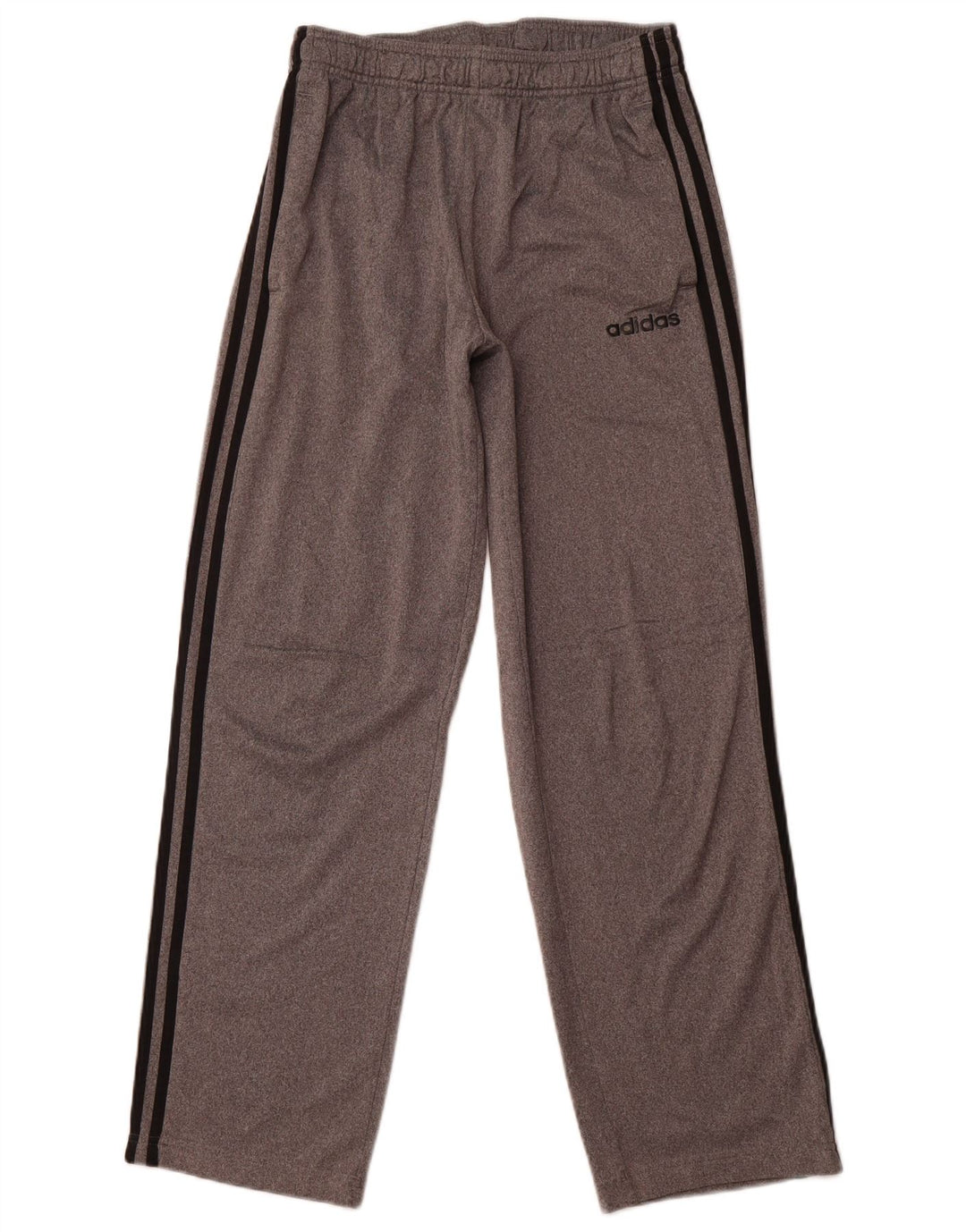 Calças de treino femininas ADIDAS UK 12 poliéster cinza médio