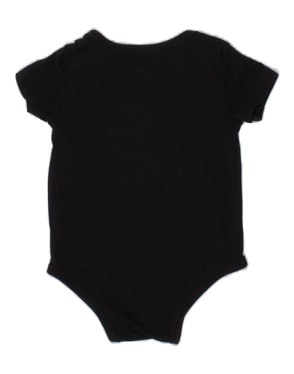 Macacão gráfico NIKE para meninas de 3 a 6 meses de algodão preto