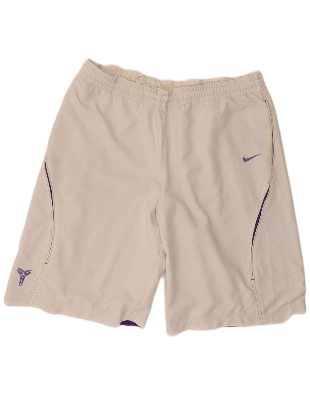 Nike Mens Dri Fit Sport Shorts XL Poliéster Branco
