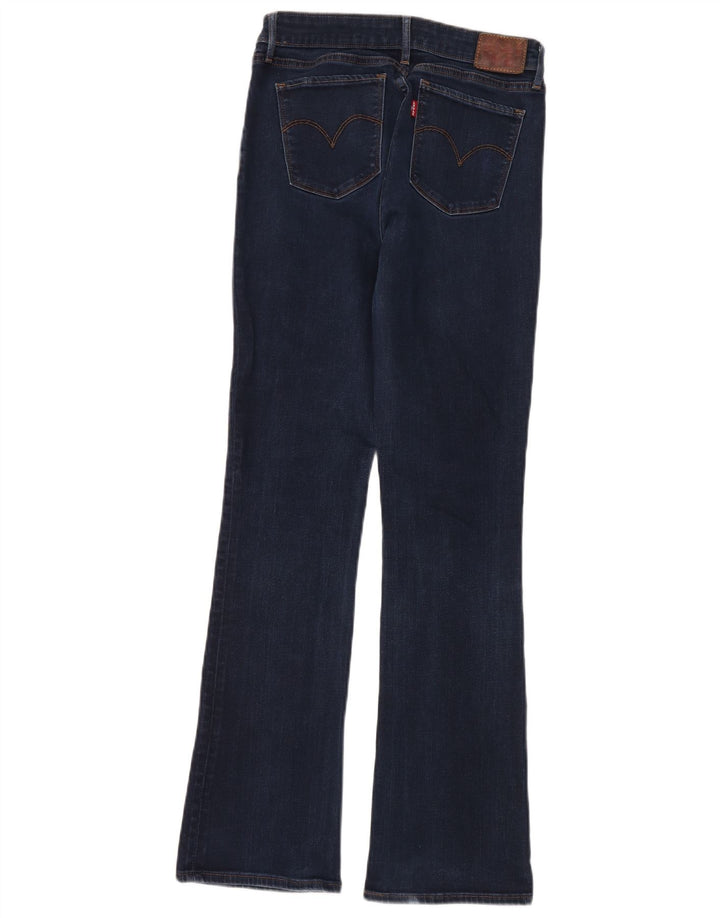 Calça jeans feminina Levi's 715 Bootcut W30 L32 azul marinho algodão