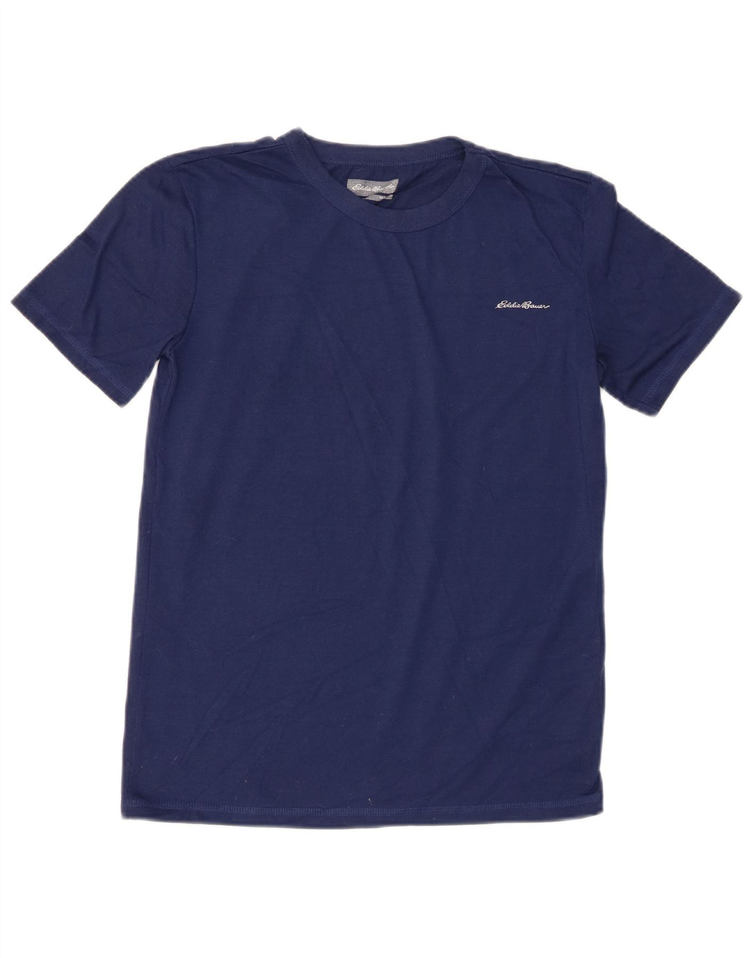 Camiseta Eddie Bauer Boys Top 14-15 Anos Grande Poliéster Azul Marinho
