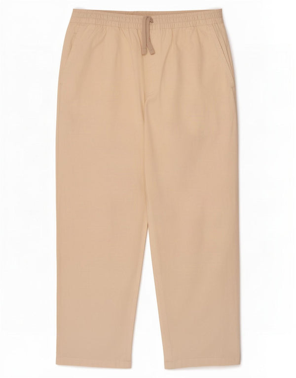 Calça Chino Masculina Loose Tapered Vans Médio W32 L27 Algodão Bege