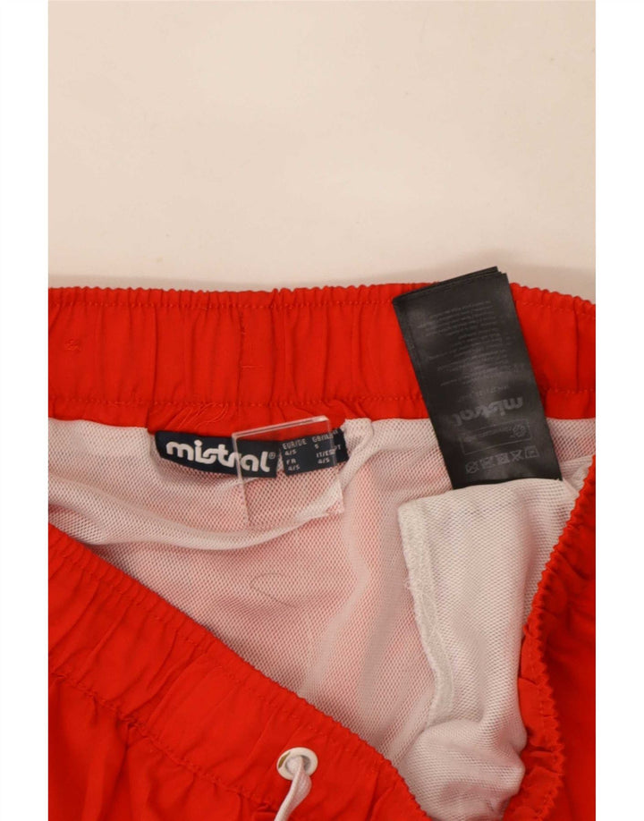 Shorts de natação masculino Mistral pequeno poliéster vermelho