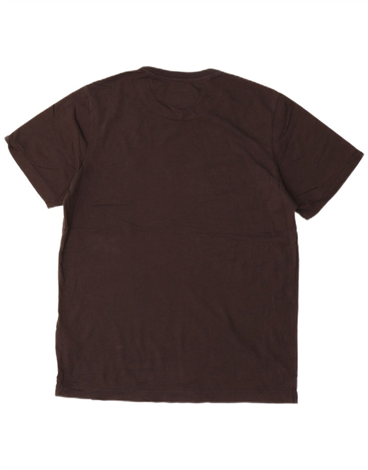 Camiseta masculina TOMMY HILFIGER de algodão preto médio