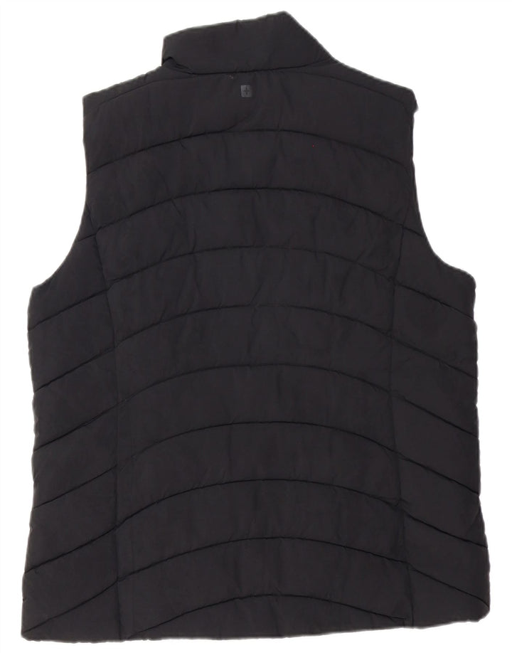 Mountain Warehouse Womens acolchoado Gilet UK 16 grande poliéster preto