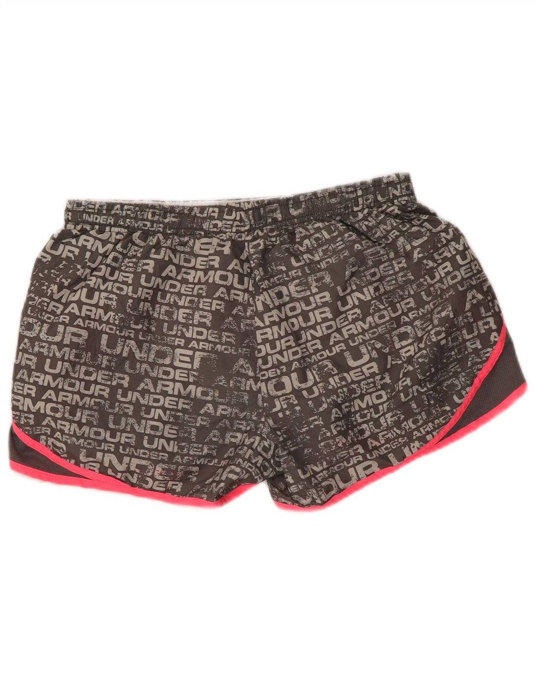 UNDER ARMOUR Calções esportivos femininos Heat Gear Graphic UK 14 cinza médio