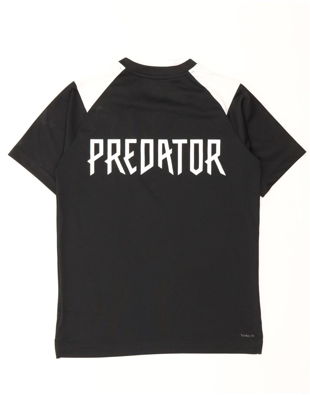 Camiseta Adidas Boys Predator Graphic Top 11-12 Anos Médio Preto