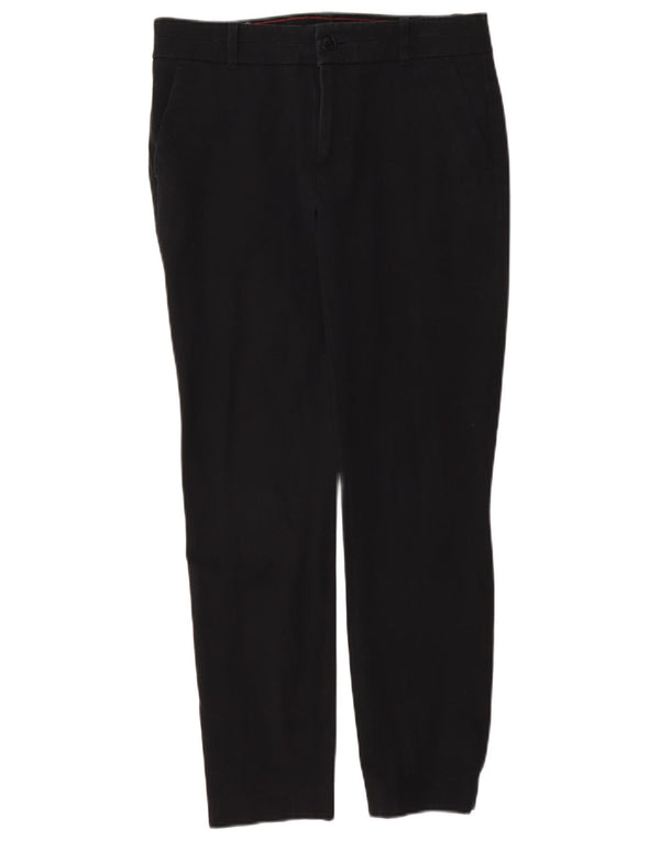 Tommy Hilfiger Calça Chino Feminina Reta EUA 2 XS W25 L27 Azul Marinho