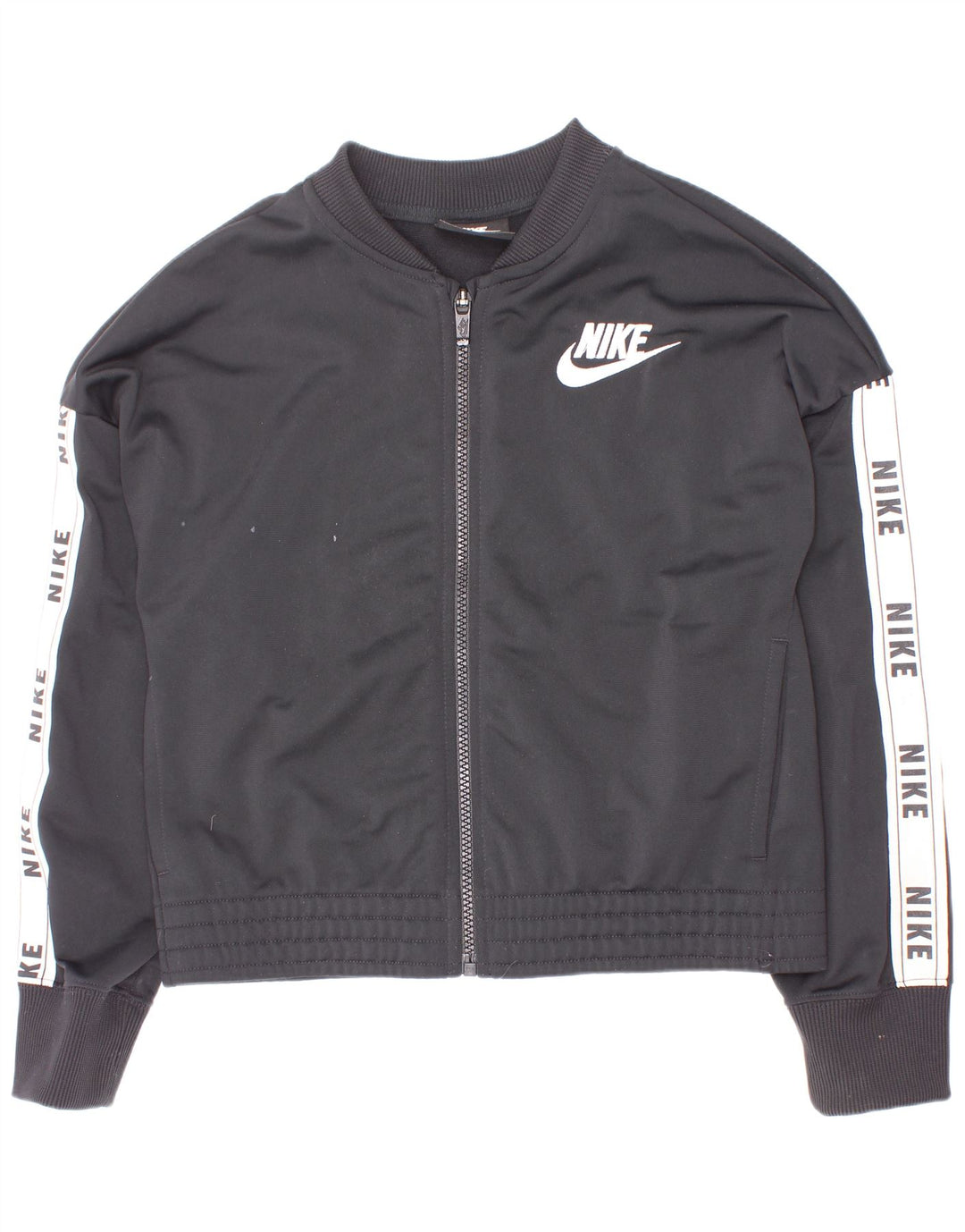 Jaqueta Nike Girls Tracksuit Top 10-11 Anos Médio Preto Colorblock