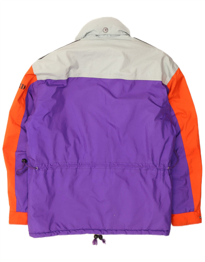 Jaqueta de esqui masculina Ciesse Piumini UK 42 XL poliéster colorblock multicolorido