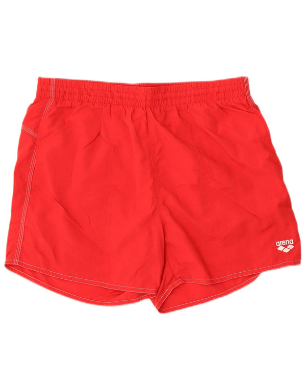 Arena Mens Sport Shorts 2XL Poliamida Vermelha