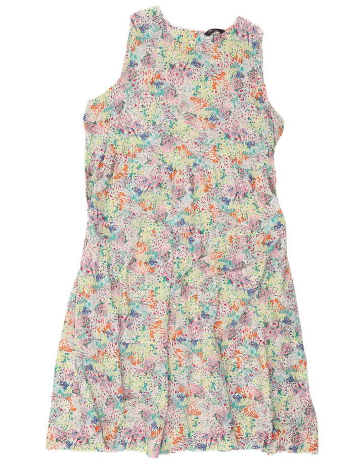 Vestido básico feminino Marks & Spencer Reino Unido 24 4XL floral multicolorido