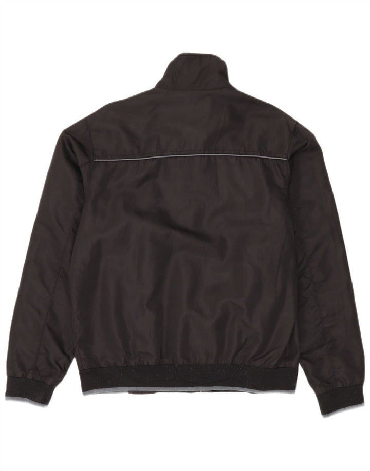 Energie Mens Bomber Jacket UK 40 Grande Poliéster Preto
