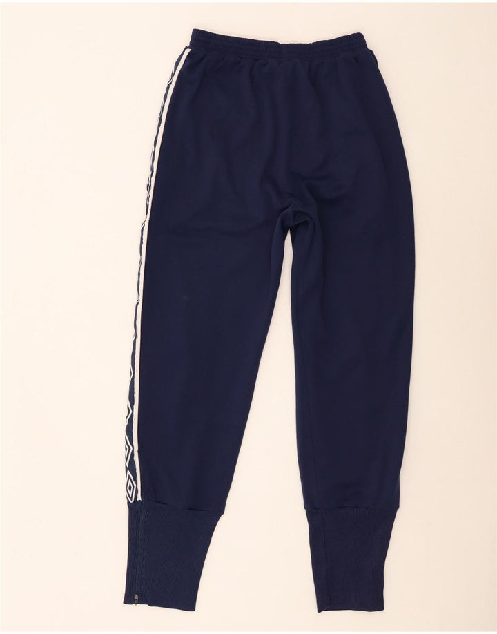 Umbro Mens Graphic Tracksuit Calça Joggers Grande Poliéster Azul Marinho