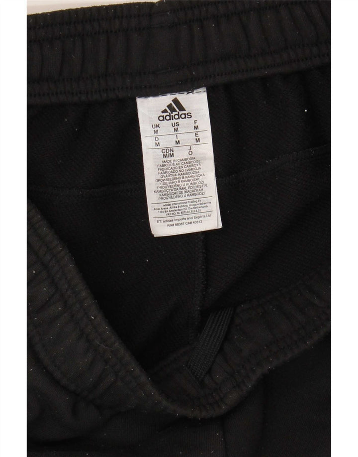 Adidas Mens Climalite Calças de treino Joggers Médio Preto Poliéster