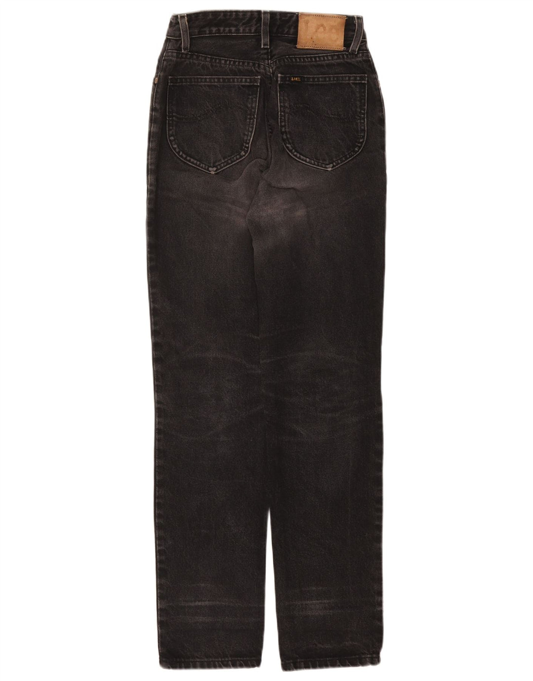 Lee Womens Oklahoma Straight Jeans W29 L30 Algodão Cinza