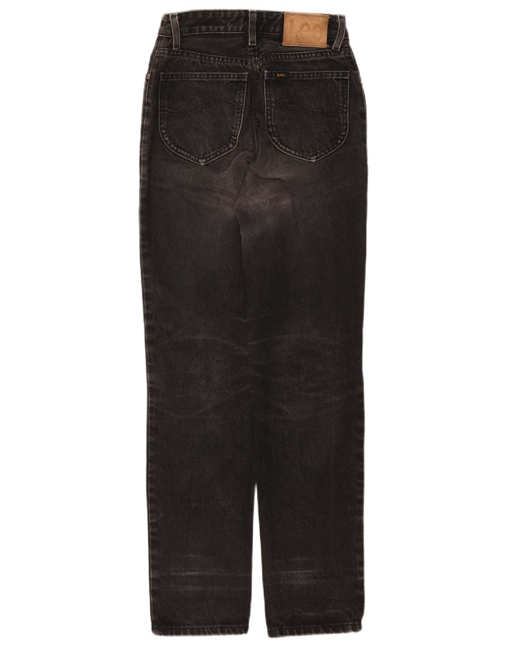 Lee Womens Oklahoma Straight Jeans W29 L30 Algodão Cinza