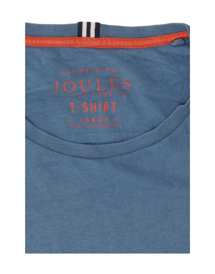 Camiseta masculina JOULES grande azul