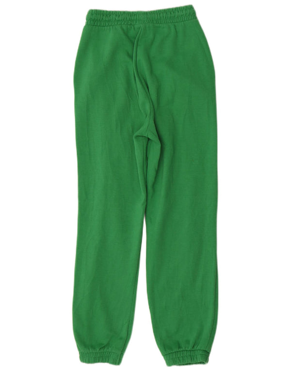 Calça de treino feminina Zara Joggers UK 8 pequeno verde