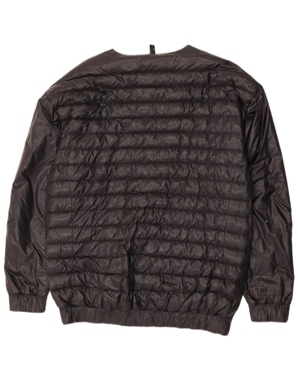Adidas Mens Jaqueta Acolchoada UK 38 Médio Preto Nylon