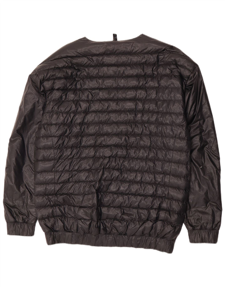 Adidas Mens Jaqueta Acolchoada UK 38 Médio Preto Nylon