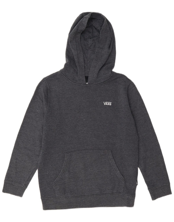 Vans Meninos Hoodie Jumper 10-11 Anos Médio Algodão Cinzento