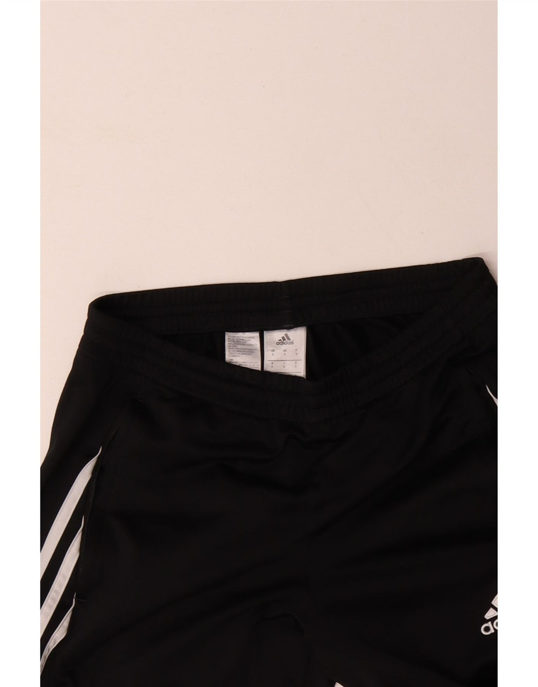 ADIDAS Mens Calças de treino Joggers Pequeno Poliéster Preto