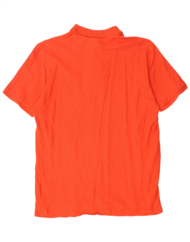 Camisa polo masculina Fila médio algodão laranja