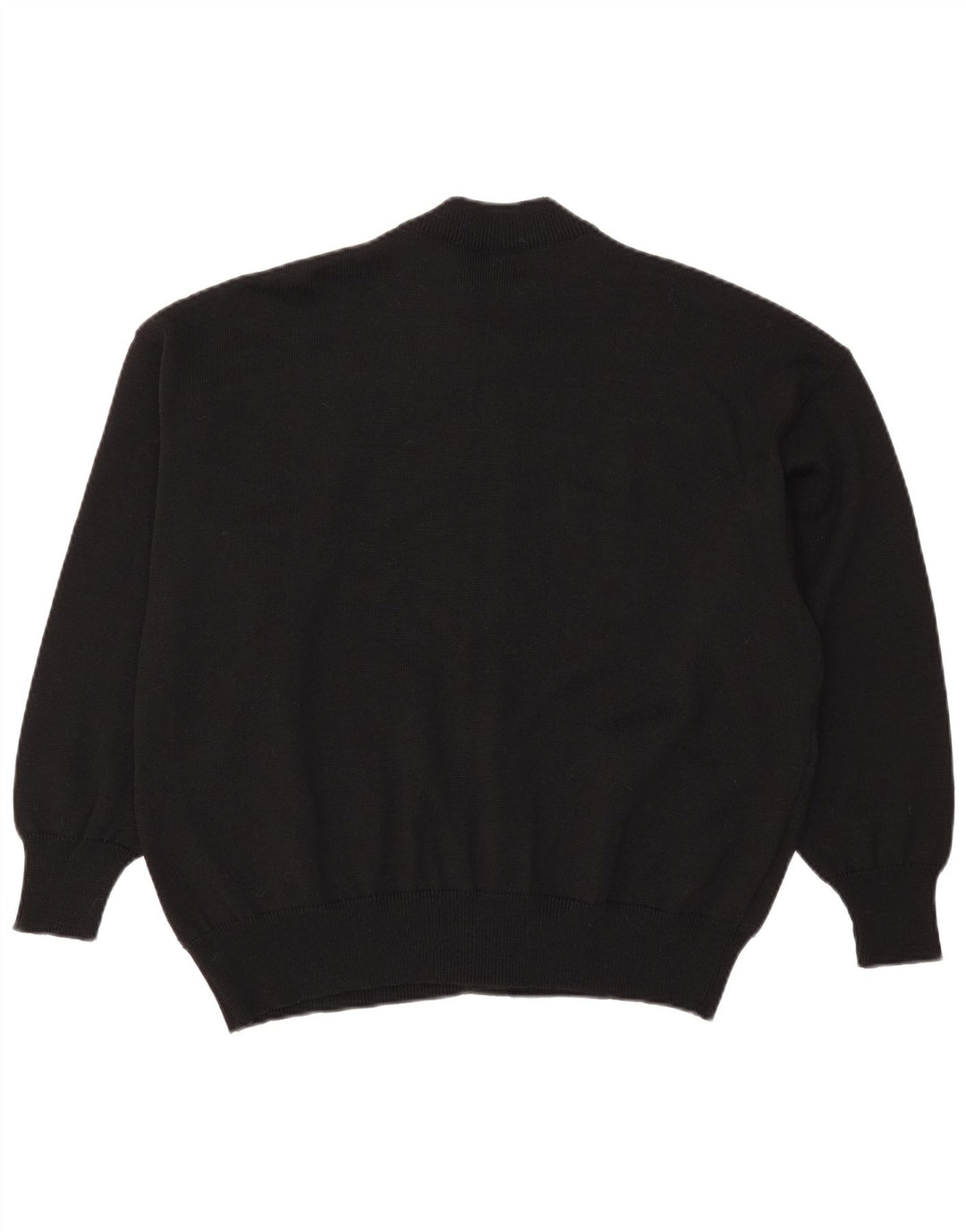 Suéter cardigã feminino Strickmoden EU 50 2XL preto poliacrílico