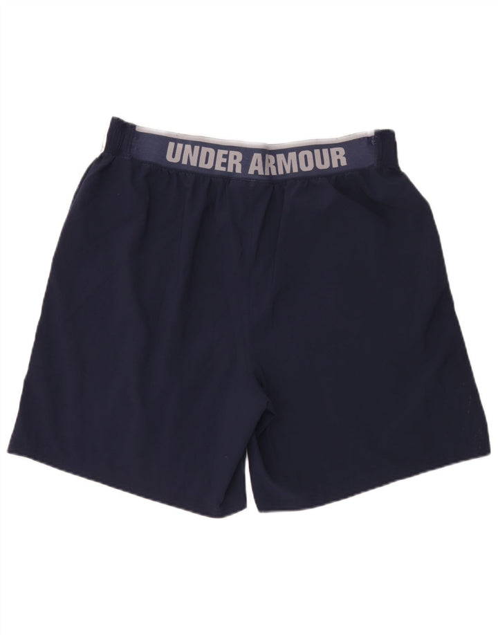 Shorts esportivos gráficos masculinos Under Armour XL azul marinho