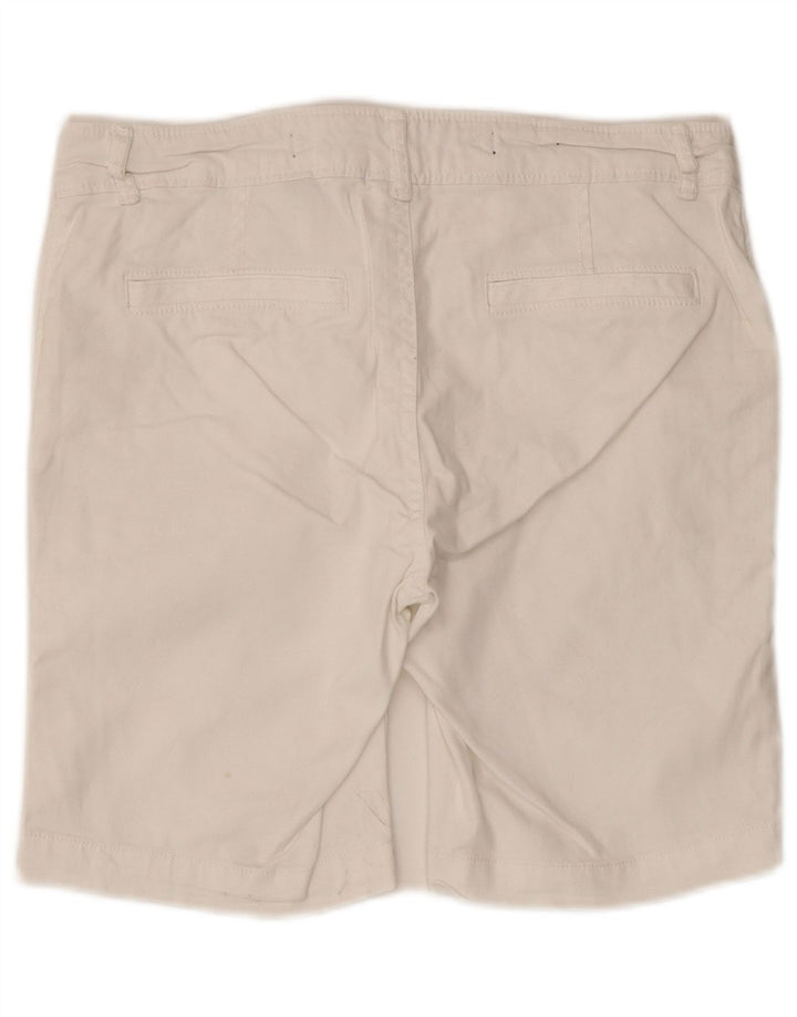 Shorts Chino Feminino Superdry XS W30 Algodão Branco