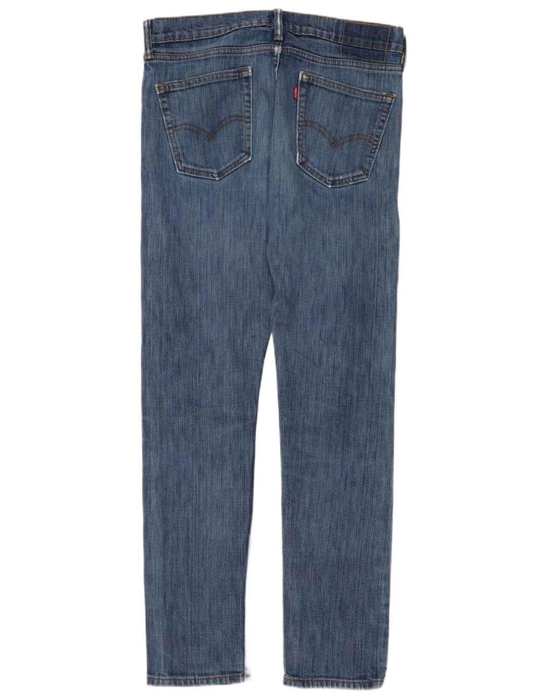 Levi's Mens Slim Jeans W33 L32 Azul Algodão