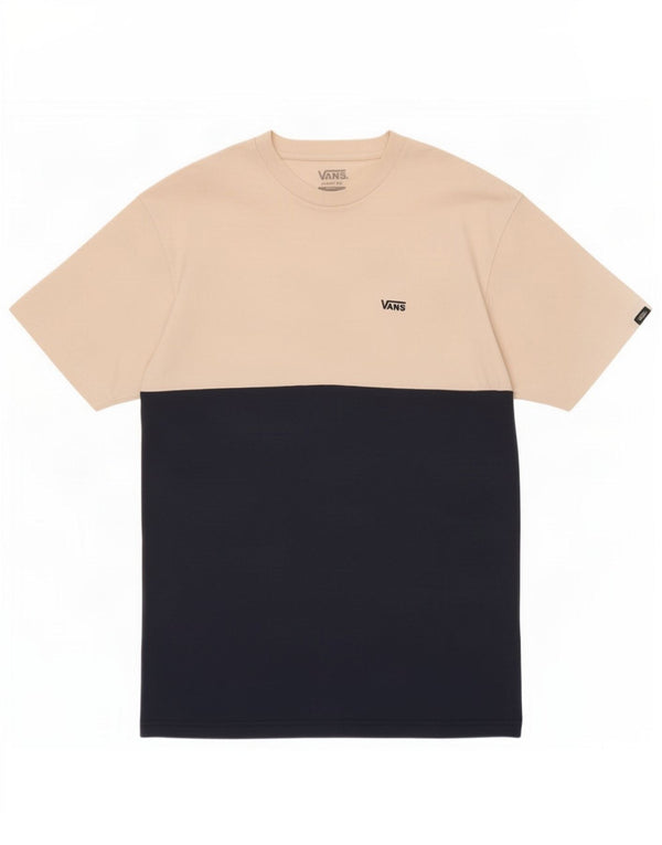 Camiseta Vans Masculina Classic Fit Top Médio Off White Algodão Colourblock