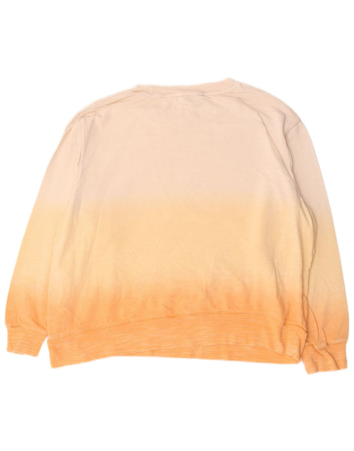 Suéter feminino Marks & Spencer Reino Unido 16 grande bege tie-dye
