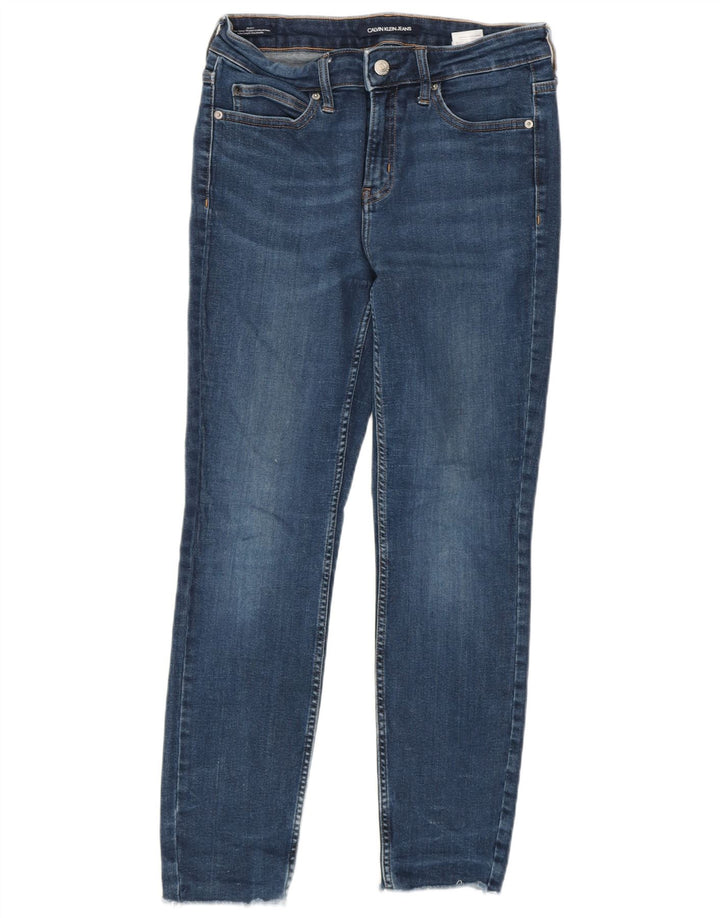 Calça jeans feminina CALVIN KLEIN W30 L28 azul algodão