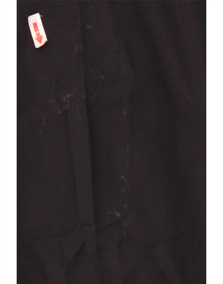 Calça vintage masculina de terno reto IT 48 Médio W30 L30 Azul marinho