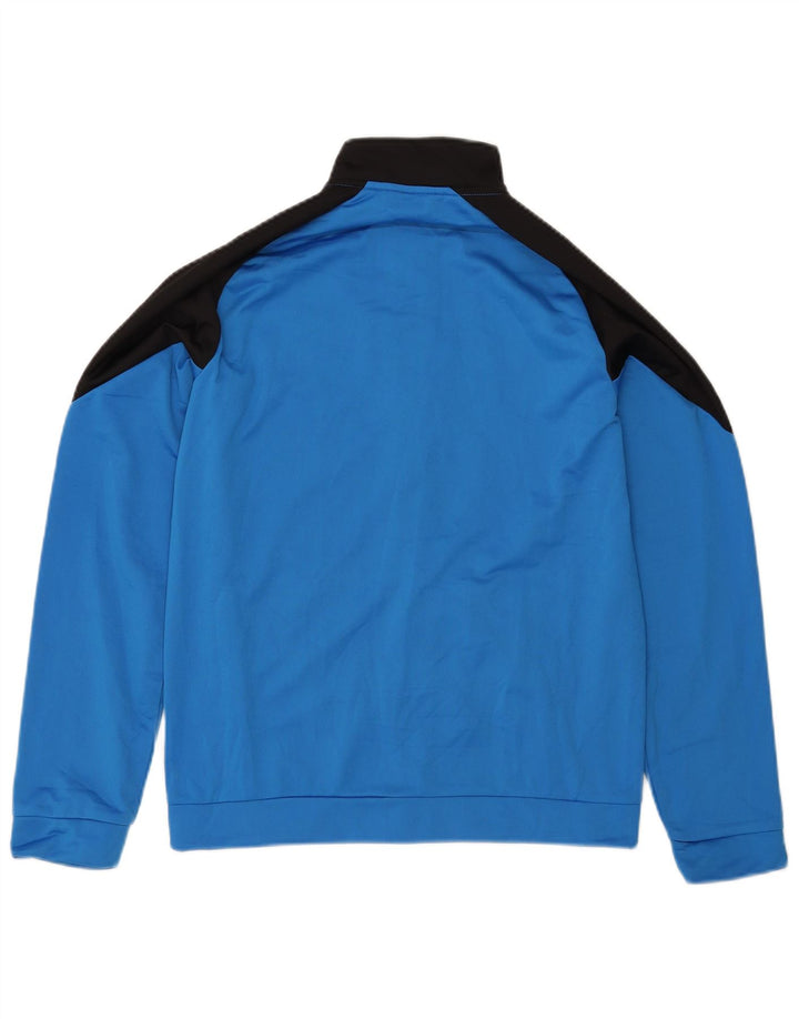 Jaqueta Puma Boys Graphic Tracksuit Top 15-16 Anos Azul Colorblock