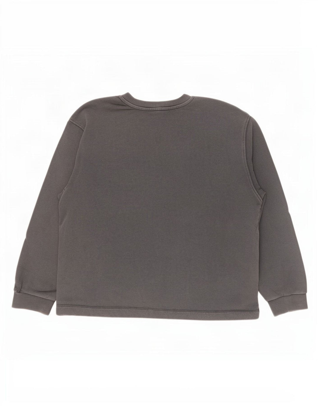 Zara moletom feminino gráfico oversized jumper UK 14 cinza médio