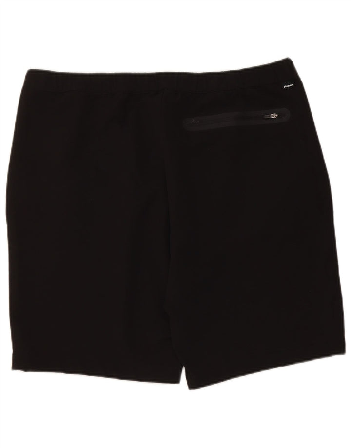 Rohan Shorts esportivos masculinos grandes de nylon preto