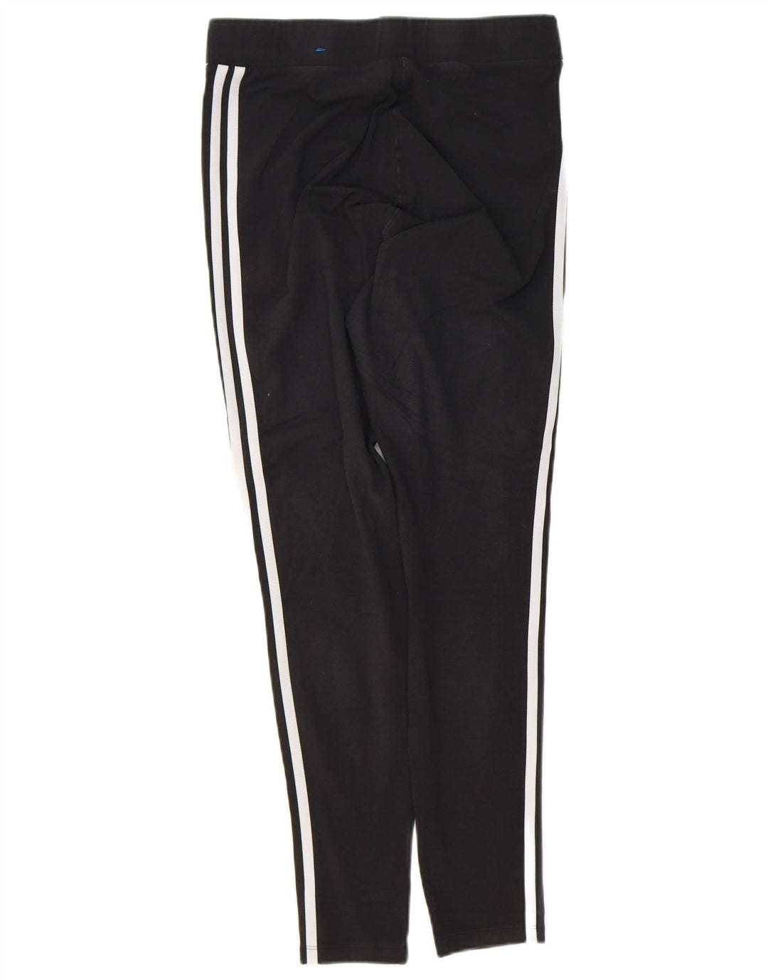 ADIDAS Womens Leggings UK 16 Grande Algodão Preto