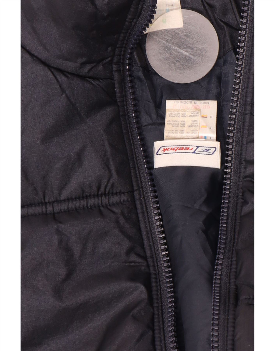 Jaqueta REEBOK Boys Loose Fit Acolchoada 11-12 Anos Azul Marinho Nylon