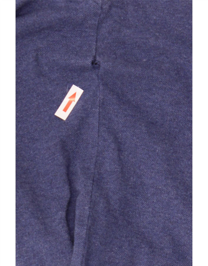 Camisa Polo Masculina Crew Clothing Azul Grande
