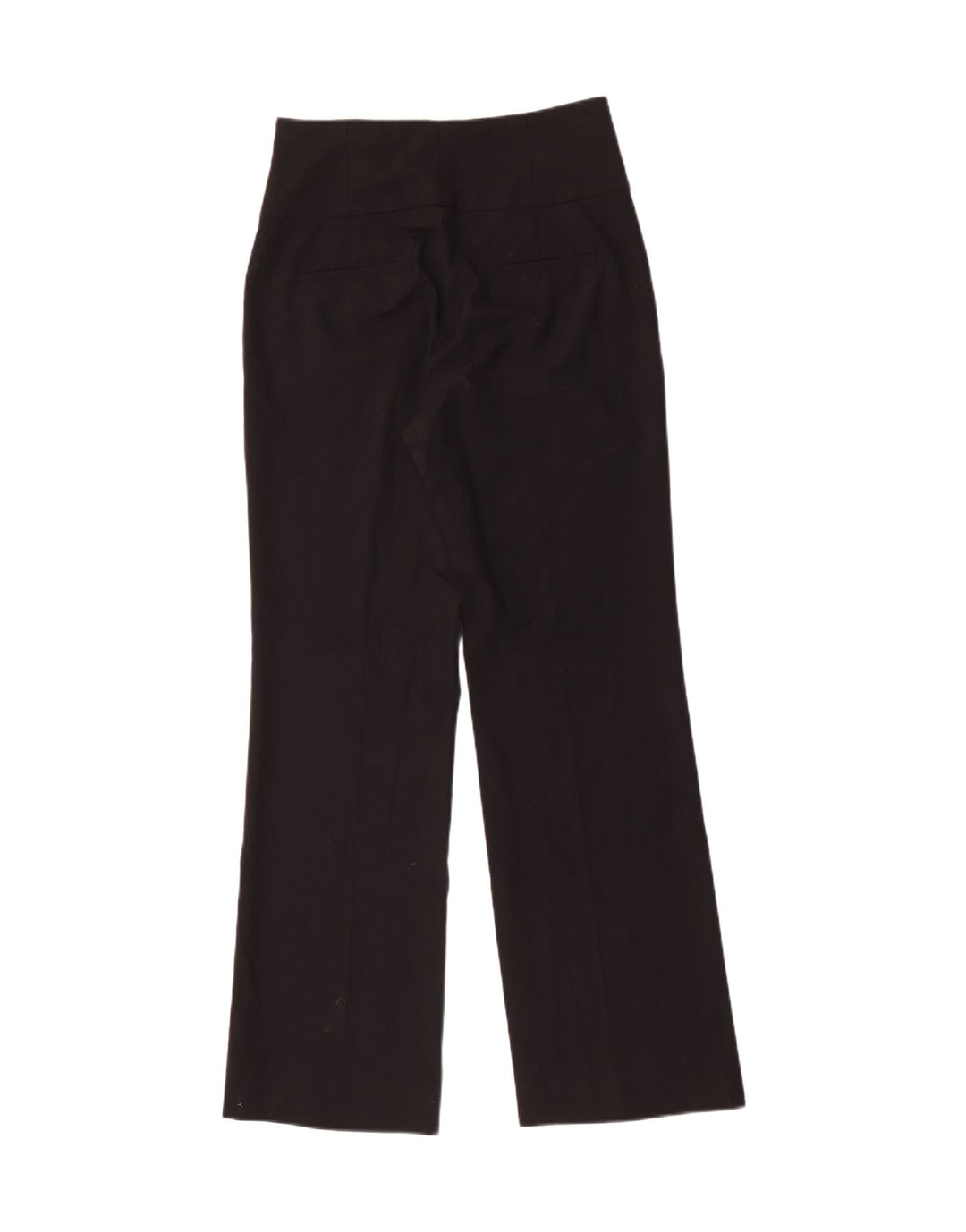 Zara Calça feminina reta casual média W28 L32 preta